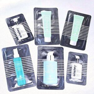 6 Sisley samples - eye contour mask, gel makeup remover, ecological compound
